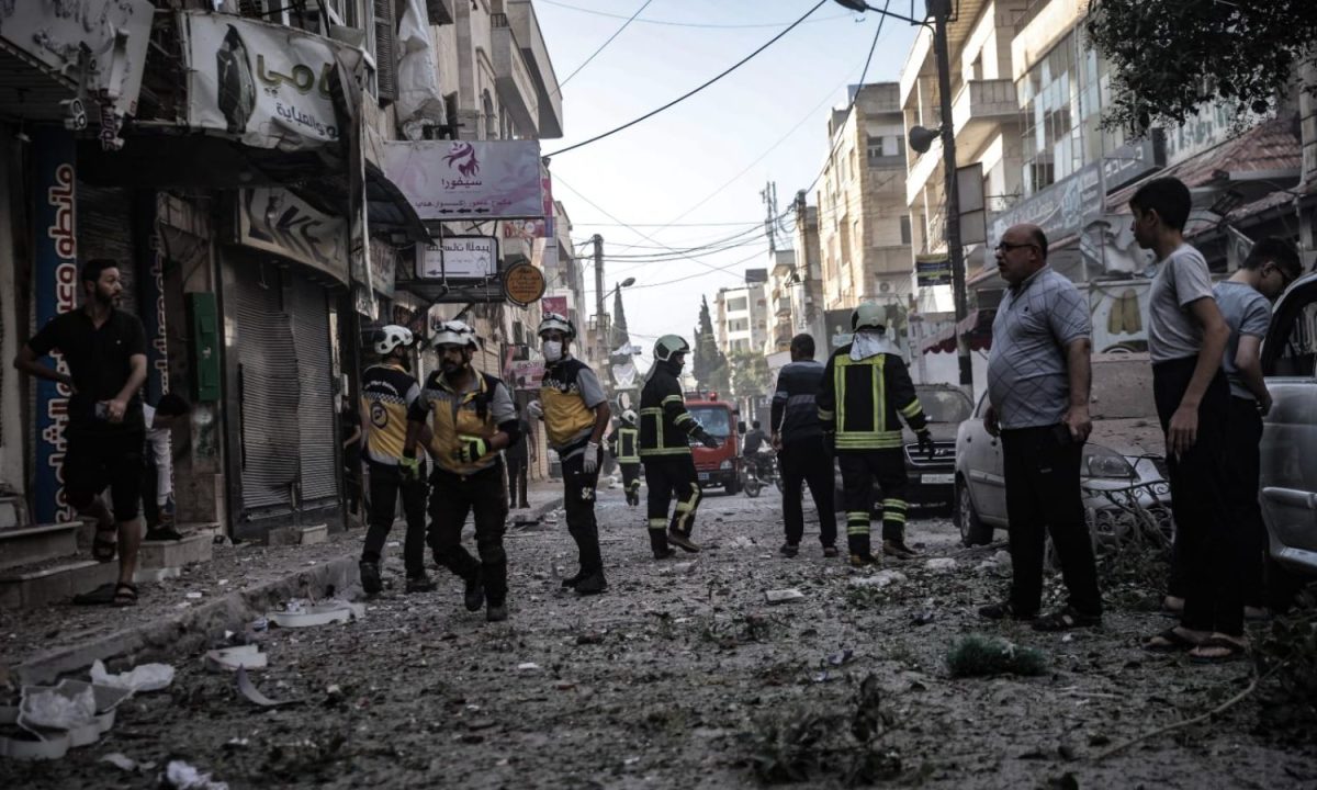 صورة نشرها الدفاع المدني السوري - فيسبوك